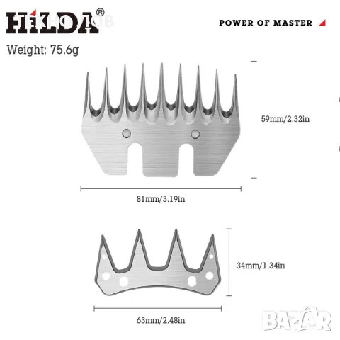 Ножове за стригане на овце, кози и други животни

, снимка 4 - Овце - 50430943