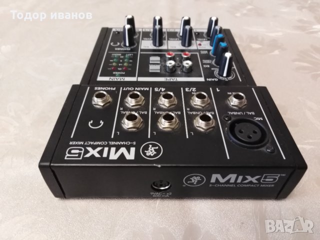 Mackie-mix5,t the.mix-2 броя пултове, снимка 5 - Ресийвъри, усилватели, смесителни пултове - 31825926