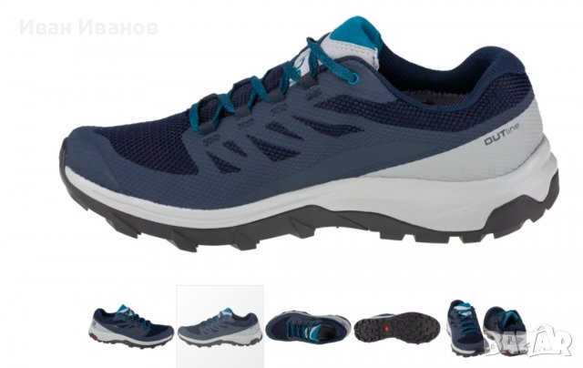 туристически обувки  SALOMON OUTLINE GORETEX номер 45-45 1/3, снимка 3 - Други - 40114793