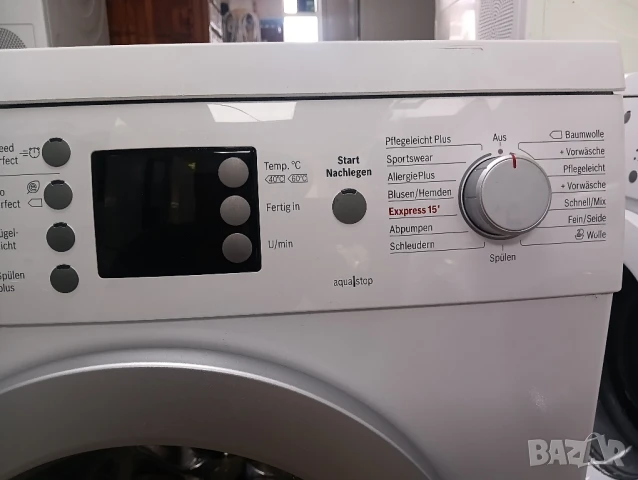 Пералня Бош Bosch Serie 4 Titan Edition A+++ 7кг 2 години гаранция!, снимка 3 - Перални - 50714924