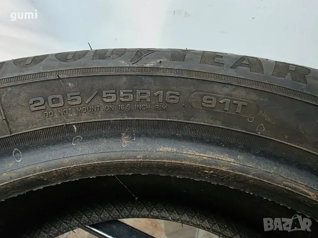 2бр зимни гуми 205/55/16 GOODYEAR L06600 , снимка 4 - Гуми и джанти - 55853894