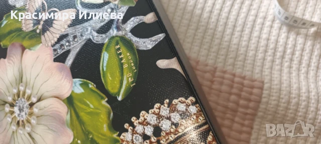 Чанта от естествена кожа на Ted Baker , снимка 10 - Чанти - 50826635