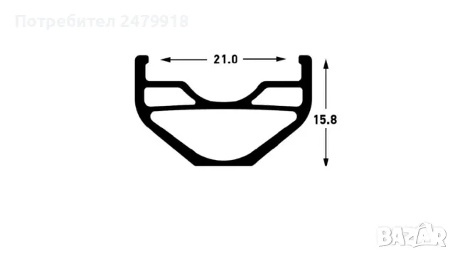 Шина Arch EX 26",32h Stan's Notubes, снимка 5 - Части за велосипеди - 55786842