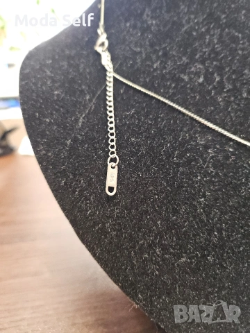 Комплект колие и обици, снимка 3 - Бижутерийни комплекти - 53972491