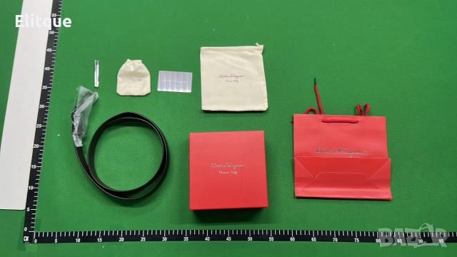 колани от естествена кожа в кутия 