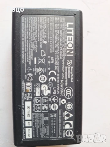 19V 3.42A 65W  адаптер захранване, снимка 2 - Лаптоп аксесоари - 50739069