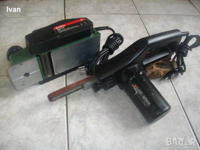 АНГЛИЙСКИ ОРИГИНАЛЕН Black Decker BD282E-300W Мини Лентов Шлайф Електрическа Пила, снимка 11 - Други инструменти - 40474704