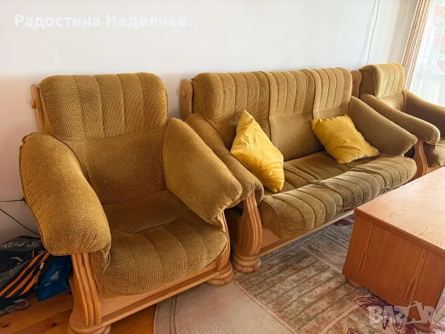 Холна гарнитура ЯМБОЛ , снимка 3 - Дивани и мека мебел - 55827113