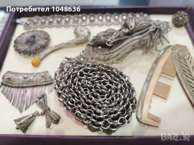 Старинни сребърни изделия, снимка 2 - Антикварни и старинни предмети - 52954391