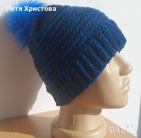 Ръчно изплетени шапки, снимка 18 - Шапки - 38393040