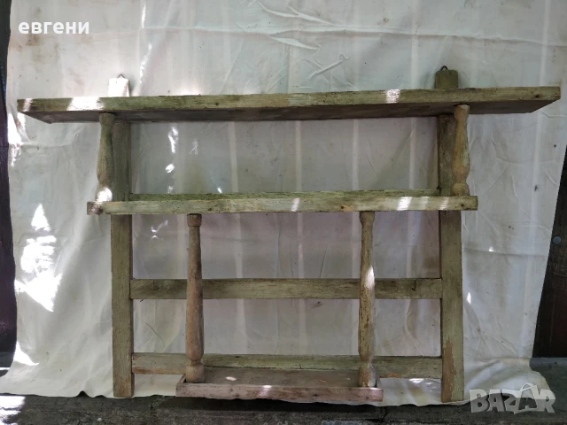 Старинна етажерка за подправки, снимка 2 - Етажерки - 47743822