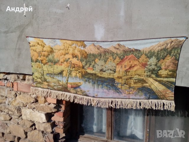 Старинен ковьор,покривка за стена #129, снимка 6 - Други ценни предмети - 30747816