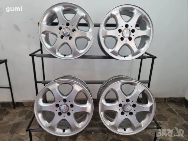 4бр 16ски джанти за  MERCEDES 5х112мм A160733 , снимка 5 - Гуми и джанти - 49072360