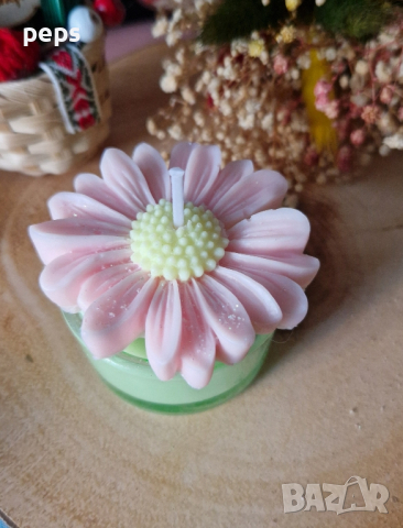 Ръчно изработени ароматезирани свещи, снимка 9 - Декорация за дома - 44925998