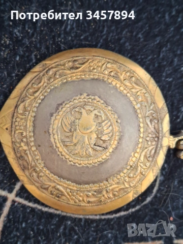 Възрожденски сребърни пафти със живачна позлата, снимка 2 - Антикварни и старинни предмети - 54146404