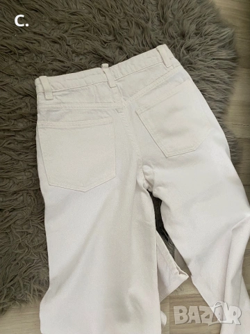 Дамски бели дънки, снимка 3 - Дънки - 53996693