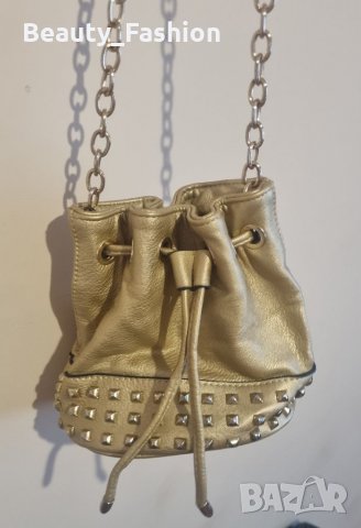 Златиста малка раничка, снимка 2 - Чанти - 39975894