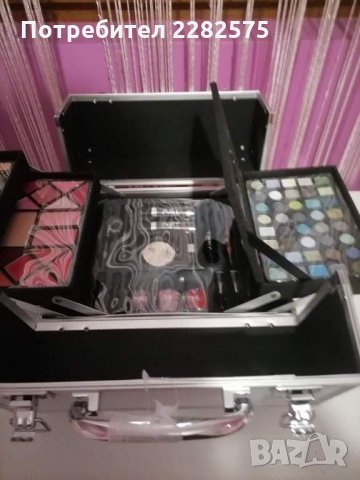 Професионален метален куфар с гримове с , снимка 6 - Подаръци за имен ден - 35029686