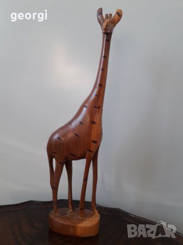 Дърворезба жираф