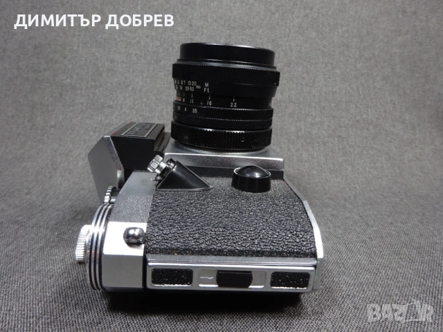 СТАР РЕТРО СОЦ ГДР DDR SLR ФОТОАПАРАТ PRAKTICA SUPER TL + ОБЕКТИВ WELTBLICK 35MM M42, снимка 10 - Фотоапарати - 53942675