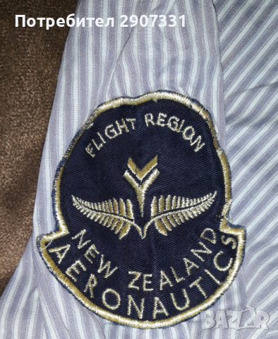 Риза с дълъг ръкав Аэронавтика. Нова Зеландия, снимка 8 - Ризи - 44642827