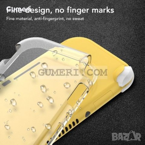 Nintendo Switch Lite - Силиконов Гръб - Прозрачен, снимка 3 - Аксесоари - 35100018