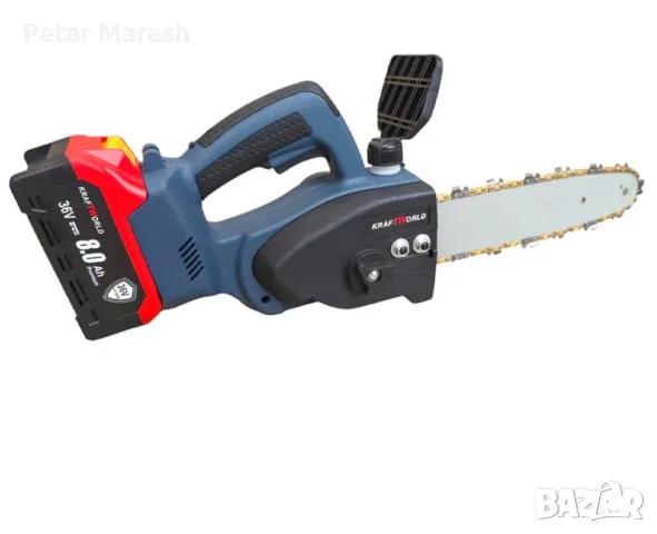 KRAFTWORLD 36V ТРИОН С 2 БАТЕРИИ И АВТОМАТИЧНО ОМАСЛЯВАНЕ, снимка 7 - Други инструменти - 50357185