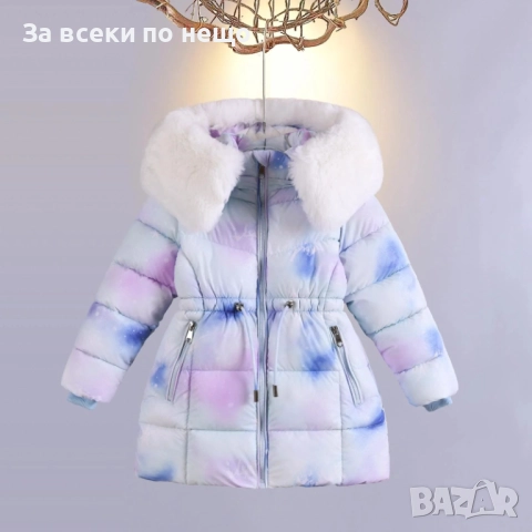 Детско Яке С Пух За Момиченце 1г 2г 3г Код Детски Находки28