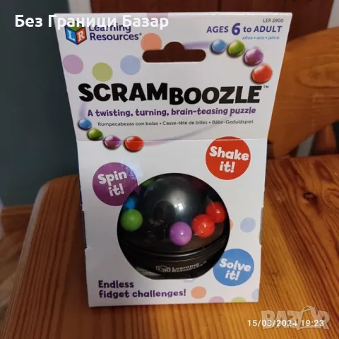 Нова Забавна пъзел топка за деца над 6 години - развива ума Learning Resources, снимка 7 - Образователни игри - 47274513