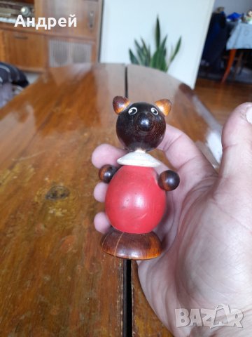 Стара дървена фигурка #5, снимка 4 - Колекции - 40802290