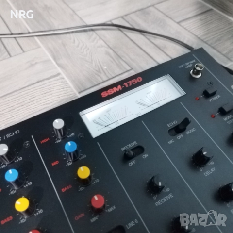 RadioShack SSM-1750 STEREO SOUND MIXER/SOUND EFFECT/ECHO, снимка 3 - Други - 52542535