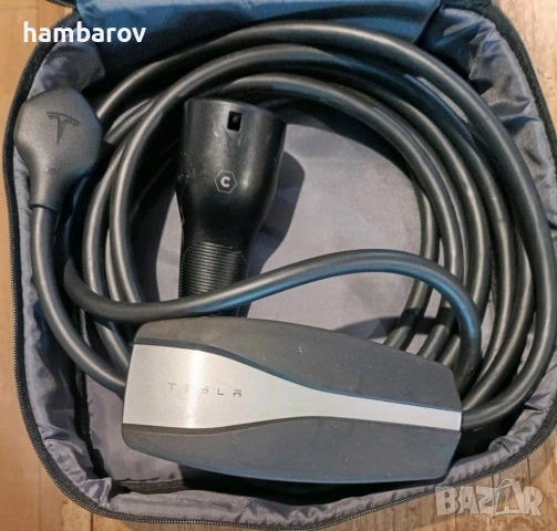Оригинално мобилно зарядно за Tesla за 220V