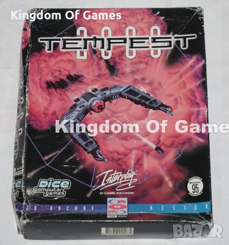 PC Игра Tempest 2000 (PC, 1996) BIG BOX, снимка 4 - Игри за PC - 44261257