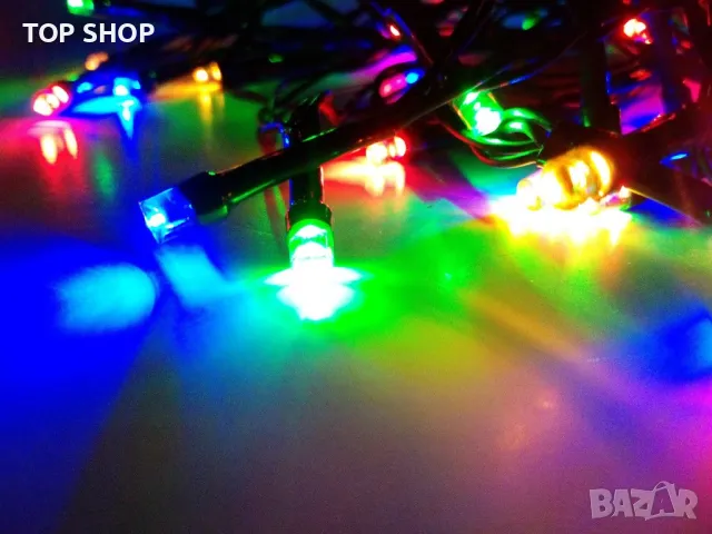Комплект от 50 диодни многоцветни/ едноцветни лампички и соларно зарядно, снимка 3 - Други - 48474685