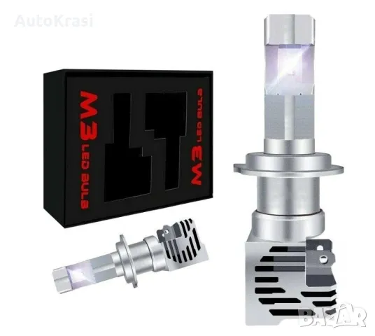 Лед крушки M3 H1 12-24V 2бр/к-т - KRU029, снимка 1