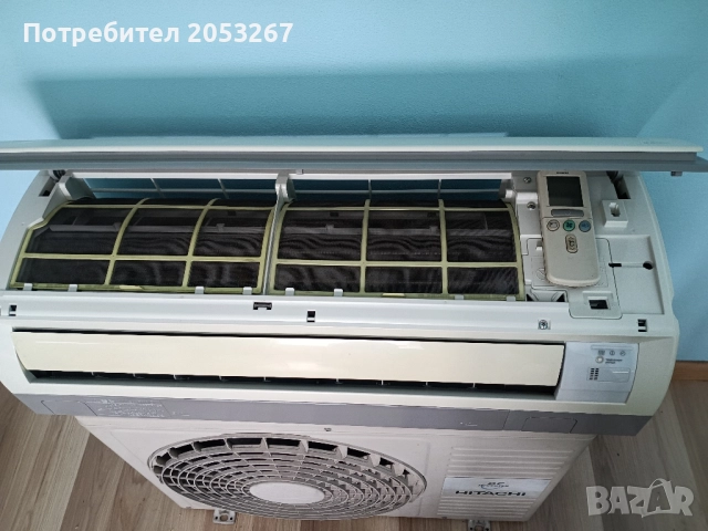 ПРОДАДЕН:Инверторен климатик Hitachi ras-25fh6 9ка., снимка 4 - Климатици - 51636548
