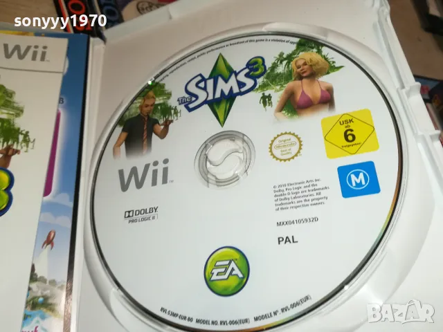 NINTENDO WII SIMS 3 GAME-ВНОС GERMANY 1703251541, снимка 15 - Игри за Nintendo - 49529881