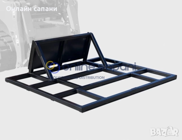 Палетни вилици за товарач, кофи за товарач, гребла за сняг, кош за хора за товарач и други съоръжени, снимка 7 - Индустриална техника - 28637184