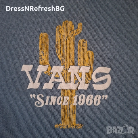 Дамска тениска Vans, размер S Boyfriend Fit, снимка 6 - Тениски - 54266348