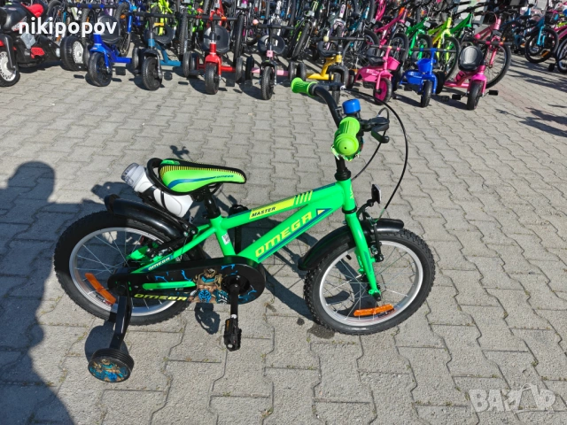 BG Детски велосипед 16" MASTER зелен, снимка 2 - Велосипеди - 54334239