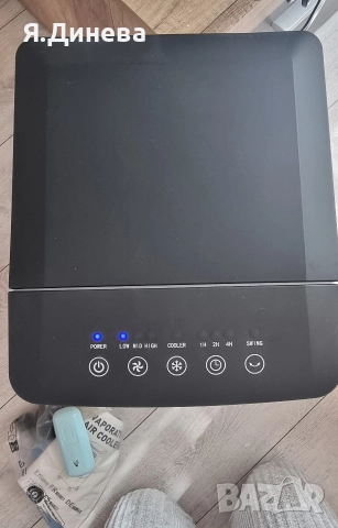 Овлажнител за въздух Air Cooler 60w, снимка 4 - Овлажнители и пречистватели за въздух - 52828879