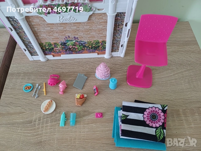 Преносима къща на Барби, снимка 10 - Кукли - 54266070