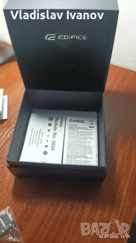 Casio Edifice , снимка 2 - Мъжки - 53063979