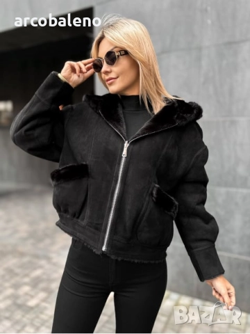 Дамско двустранно яке EADIRA, 2цвята , снимка 18 - Якета - 52012939