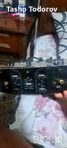 Краино стъпало 2х100 и мишпулт Nomark, снимка 4 - Ресийвъри, усилватели, смесителни пултове - 53291404