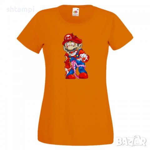 Дамска тениска Mario Zombie 6 Игра,Изненада,Подарък,Празник,Повод, снимка 11 - Тениски - 37238177