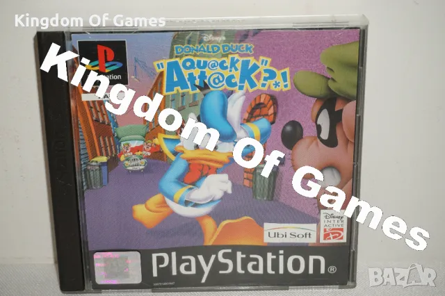 Игра за PS1 Disney's Donald Duck Quack Attack ТЕСТВАНА И РАБОТЕЩА