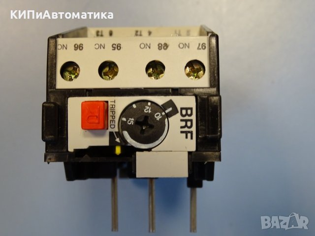 термореле General Electric CGE BRS1 MS 15 overload relay, снимка 4 - Резервни части за машини - 42539940