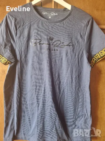 Тениска Born rich, London 