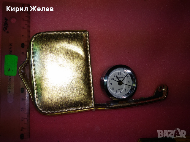 LEONARDO QUARTZ СИМПАТИЧЕН КВАРЦОВ ДАМСКИ ТУРИСТИЧЕСКИ ЧАСОВНИК в ЗЛАТИСТО КУФАРЧЕ 29536, снимка 12 - Дамски - 44534041